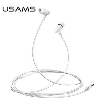 USAMS Stereoheadset EP-37 3,5 mm hvit/white HSEP3702