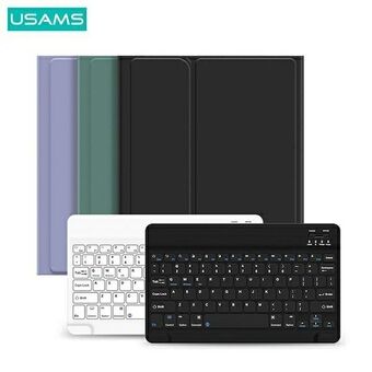 USAMS Winro-deksel med tastatur iPad Pro 11" svart etui-svart tastatur/svart deksel-svart tastatur IP011YRXX01 (US-BH645)