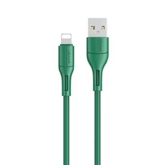 USAMS-kabel U68 lyn 2A hurtiglading 1m grønn / grønn SJ500USB04 (US-SJ500)