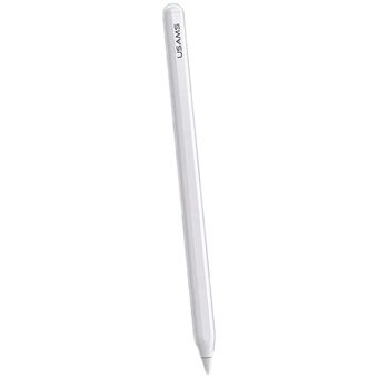 USAMS Active Touch Sensitive Pen magnetisk stylus hvit/hvit ZB254DRB01 (US-ZB254)