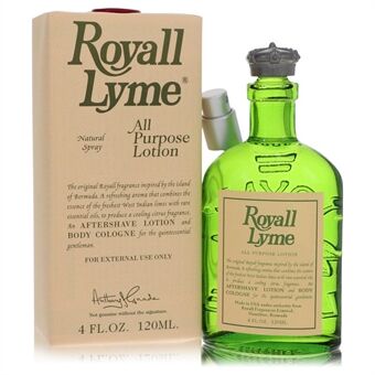 Royall Lyme by Royall Fragrances - All Purpose Lotion / Cologne 120 ml - for menn