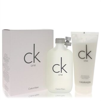 Ck One by Calvin Klein - Gift Set -- 6.7 oz Eau De Toilette Spray + 6.7 oz Body Moisturizer - for menn