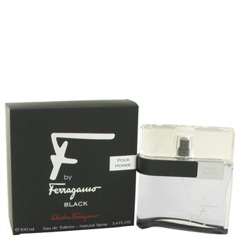 F Black by Salvatore Ferragamo - Eau De Toilette Spray 100 ml - for menn