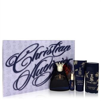 Christian Audigier by Christian Audigier - Gift Set -- 3.4 oz Eau De Toilette Spray + .25 oz MIN EDT + 3 oz Body Wash + 2.75 Deodorant Stick - for menn