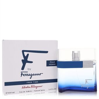 F Free Time by Salvatore Ferragamo - Eau De Toilette Spray 100 ml - for menn