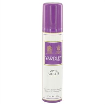 April Violets by Yardley London - Body Spray 77 ml - for kvinner