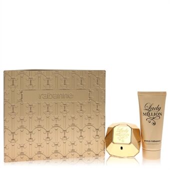 Lady Million by Paco Rabanne - Gift Set -- 2.7 oz Eau De Parfum Spray + 3.4 oz Body Lotion - for kvinner