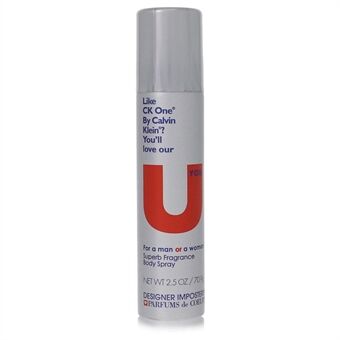 Designer Imposters U You by Parfums De Coeur - Deodorant Body Spray (Unisex) 75 ml - for kvinner