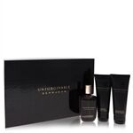 Unforgivable by Sean John - Gift Set -- 4.2 oz Eau De Toilette Spray + 3.4 oz Shower Gel + 3.4 oz After Shave Balm - for menn