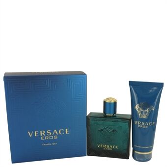 Versace Eros by Versace - Gift Set -- 3.4 oz Eau De Toilette Spray + 3.4 oz Shower Gel - for menn