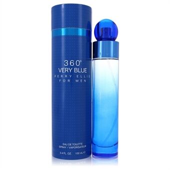 Perry Ellis 360 Very Blue by Perry Ellis - Eau De Toilette Spray 100 ml - for menn