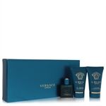 Versace Eros by Versace - Gift Set -- .17 oz Mini EDT + .8 oz Shower Gel + .8 oz After Shave Balm - for menn