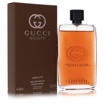 Gucci Guilty Absolute by Gucci - Eau De Parfum Spray 90 ml - for menn