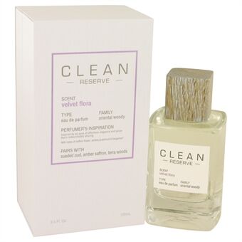 Clean Reserve Velvet Flora by Clean - Eau De Parfum Spray 100 ml - for kvinner