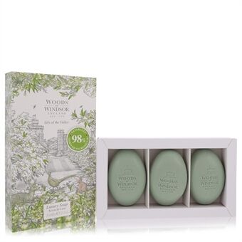 Lily of the Valley (Woods of Windsor) by Woods of Windsor - Three 62 ml Luxury Soaps 62 ml - for kvinner