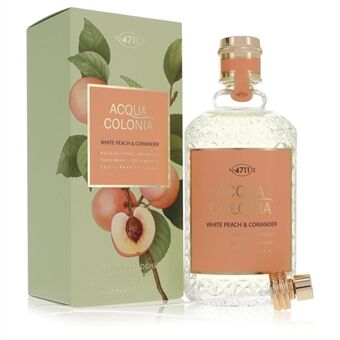 4711 Acqua Colonia White Peach & Coriander by 4711 - Eau De Cologne Spray (Unisex) 169 ml - for kvinner