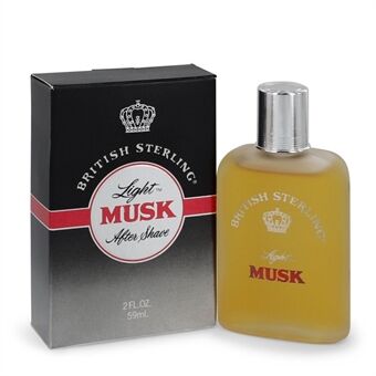 British Sterling Light Musk by Dana - After Shave 60 ml - for menn