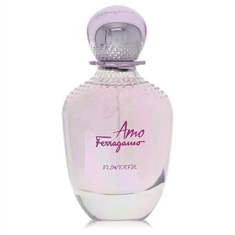 Amo Flowerful by Salvatore Ferragamo - Eau De Toilette Spray (Tester) 100 ml - for kvinner