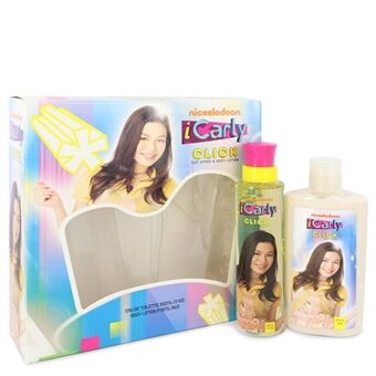 iCarly Click by Marmol & Son - Gift Set -- 3.4 oz Eau De Toilette Spray + 8 oz Body Lotion - for kvinner