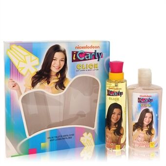 iCarly Click by Marmol & Son - Gift Set -- 3.4 oz Eau De Toilette Spray + 8 oz Body Lotion - for kvinner