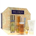White Diamonds by Elizabeth Taylor - Gift Set -- 1 oz Eau De Toilette Spray + .12 oz Min EDP + 1.7 oz Body Lotion - for kvinner