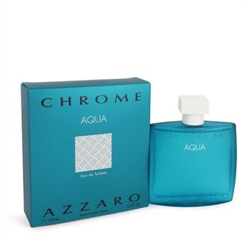 Chrome Aqua by Azzaro - Eau De Toilette Spray 100 ml - for menn