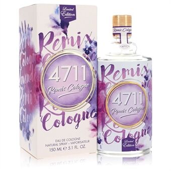 4711 Remix Lavender by 4711 - Eau De Cologne Spray (Unisex) 151 ml - for menn