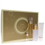 perry ellis 360 by Perry Ellis - Gift Set -- 3.4 oz Eau De Toilette Spray + 4 oz Body Mist + 3 oz Shower Gel + .25 Mini EDT Spray - for kvinner