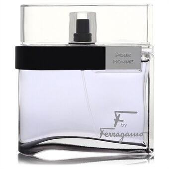 F Black by Salvatore Ferragamo - Eau De Toilette Spray (unboxed) 100 ml - for menn