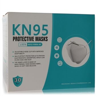 Kn95 Mask by Kn95 - Thirty (30) KN95 Masks, Adjustable Nose Clip, Soft non-woven fabric, FDA and CE Approved (Unisex) 1 size - for kvinner