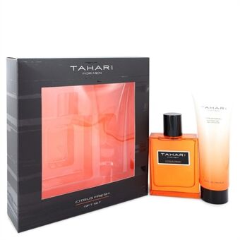 Tahari Citrus Fresh by Tahari - Gift Set -- 3.4 oz Eau De Toilette Spray + 3.4 oz Shower Gel - for menn