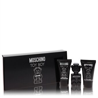 Moschino Toy Boy by Moschino - Gift Set -- .17 oz Mini EDP + .8 oz Shower Gel + .8 oz After Shave Balm - for menn