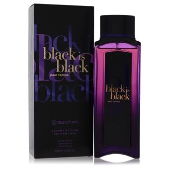 Black is Black by Nu Parfums - Eau De Parfum Spray 100 ml - for kvinner