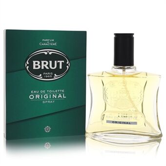 Brut by Faberge - Eau De Toilette Spray (Original Glass Bottle) 100 ml - for menn