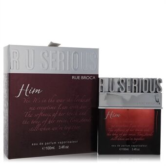R U Serious Him by Rue Broca - Eau De Parfum Spray 100 ml - for menn