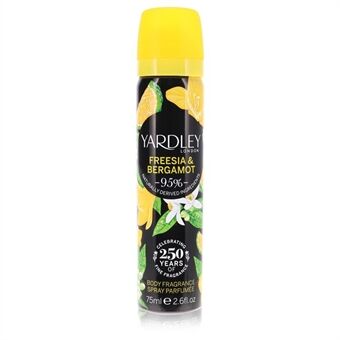 Yardley Freesia & Bergamot by Yardley London - Body Fragrance Spray 77 ml - for kvinner