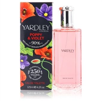 Yardley Poppy & Violet by Yardley London - Eau De Toilette Spray 125 ml - for kvinner
