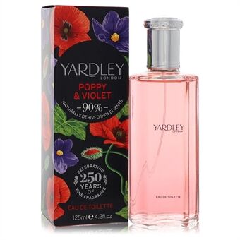 Yardley Poppy & Violet by Yardley London - Eau De Toilette Spray 125 ml - for kvinner