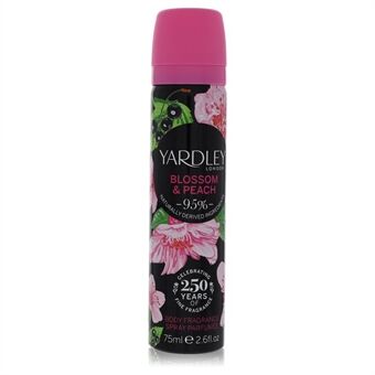 Yardley Blossom & Peach by Yardley London - Body Fragrance Spray 77 ml - for kvinner