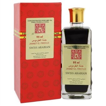 Jannet El Firdaus by Swiss Arabian - Concentrated Perfume Oil Free From Alcohol (Unisex White Attar) 9 ml - for menn