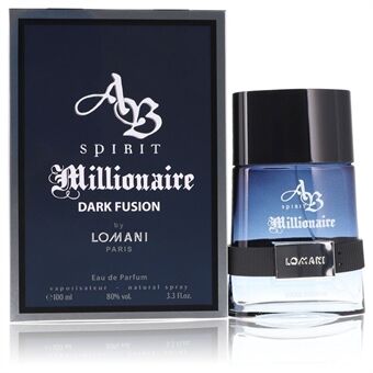 Spirit Millionaire Dark Fusion by Lomani - Eau De Parfum Spray 100 ml - for menn