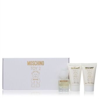 Moschino Toy 2 by Moschino - Gift Set -- .17 oz Mini EDP Spray + .8 oz Body Lotion + .8 oz Shower Gel - for kvinner
