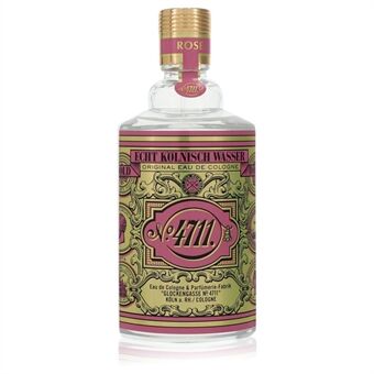 4711 Floral Collection Rose by 4711 - Eau De Cologne Spray (Unisex Unboxed) 100 ml - for menn