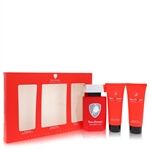 Lamborghini Sportivo by Tonino Lamborghini - Gift Set -- 4.2 oz Eau De Toilette Spray + 3.4 oz Shower Gel + 3.4 oz After Shave Balm - for menn