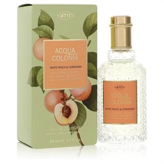 4711 Acqua Colonia White Peach & Coriander by 4711 - Eau De Cologne Spray (Unisex) 50 ml - for kvinner