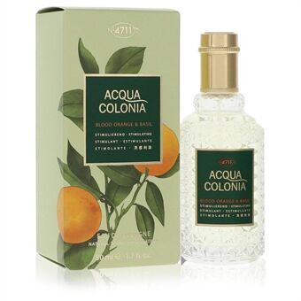 4711 Acqua Colonia Blood Orange & Basil by 4711 - Eau De Cologne Spray (Unisex) 50 ml - for kvinner
