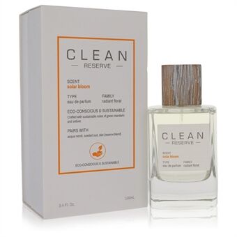 Clean Reserve Solar Bloom by Clean - Eau De Parfum Spray (Unisex) 100 ml - for kvinner