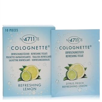 4711 Colognette Refreshing Lemon by 4711 - Box Of 10 Refreshing Tissues -- - for menn