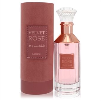 Lattafa Velvet Rose by Lattafa - Eau De Parfum Spray (Unisex) 100 ml - for kvinner