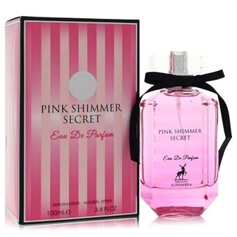 Pink Shimmer Secret by Maison Alhambra - Eau De Parfum Spray 100 ml - for kvinner